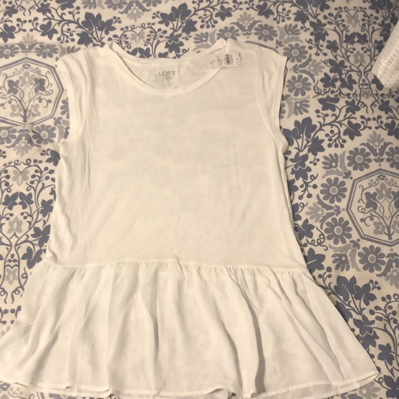 Loft peplum top XS - Picture 2 of 3